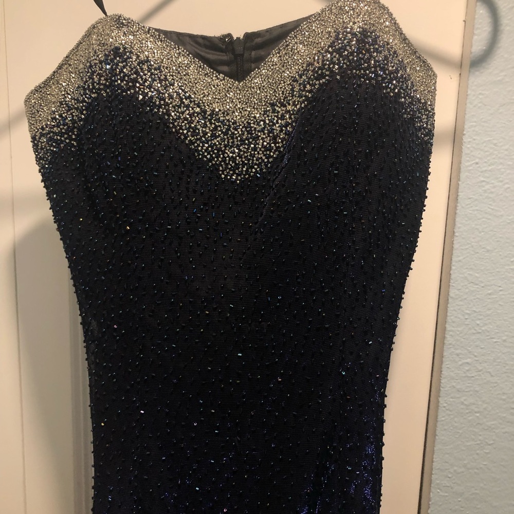 Vintage Lillie Rubin beaded gown
